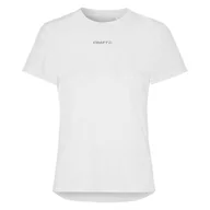 Koszulki i topy damskie - Damska Koszulka z krótkim rękawem CRAFT ADV ESSENCE SS TEE 2 W 1914798-900000 – Biały - miniaturka - grafika 1