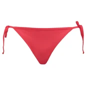 Stroje kąpielowe - Damski strój kąpielowy Puma Side Tie Briefs Rozmiar: XL / Kolor: czerwony - miniaturka - grafika 1