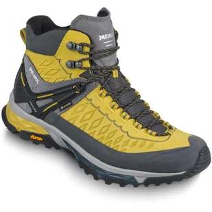 Buty turystyczne męskie Meindl Top Trail Mid Gore-Tex żółte - Buty trekkingowe damskie - miniaturka - grafika 1
