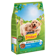 Sucha karma dla psów - Friskies - Pełnoporcjowa karma dla szczeniąt powyżej 6 tygodni - miniaturka - grafika 1