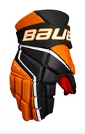 Hokej - Rękawice hokejowe Bauer Vapor 3X Black/Orange Intermediate 12 cali - miniaturka - grafika 1