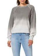 Swetry damskie - Marc O'Polo Sweter damski 106400154061, sweter, Combo Jersey szary, M - miniaturka - grafika 1