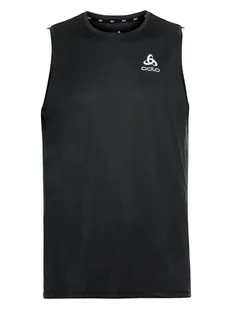 Odlo Top "Essential" w kolorze czarnym do biegania - Koszulki sportowe męskie - miniaturka - grafika 1