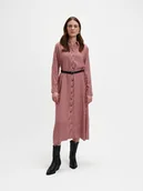 Sukienki - Elegancka sukienka z czerwonym wzorem - miniaturka - grafika 1