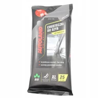 Kosmetyki samochodowe - Chusteczki Do Szyb Autoland 25 szt. Czarne - miniaturka - grafika 1