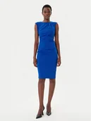 Sukienki - Rinascimento Sukienka koktajlowa CFC0125332003 Niebieski Slim Fit - miniaturka - grafika 1