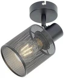 Lindby - Stancho Lampa Sufitowa Black Lindby - Lampy sufitowe - miniaturka - grafika 1