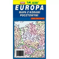 Mapa Europy - kodów pocztowych 1:5 200 000 - Wydawnictwo Kartograficzne - Atlasy i mapy - miniaturka - grafika 1
