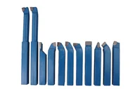 Noże do tokarek - Komplet noży tokarskich 8 mm x 8 mm | 11 sztuk - OPTIMUM 3441601 - miniaturka - grafika 1