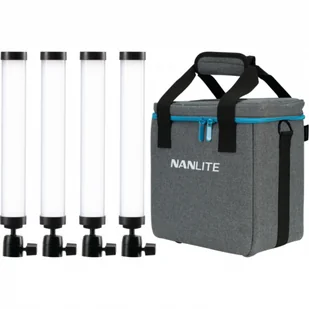 NANLITE Mini miecz Pavotube II 6C 4KIT + torba - Kamery cyfrowe - akcesoria - miniaturka - grafika 1