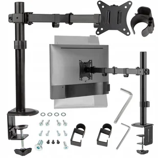 MOCNY BIURKOWY OBROTOWY UCHWYT MONITORA UNIWERSALNY LCD NA MONITOR 10-32'' - Inne akcesoria audio-wideo MOCNY BIURKOWY OBROTOWY UCHWYT MONITORA UNIWERSALNY LCD NA MONITOR 10-32'' - Inne akcesoria audio-wideo - miniaturka - grafika 1