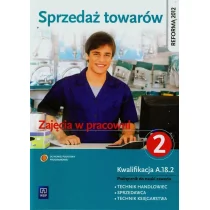 WSiP Sprzedaż towarów Zajęcia w pracowni Podręcznik do nauki zawodu technik handlowiec sprzedawca technik księgarstwa Część 2 - Jadwiga Jóźwiak, Monika Kna - Podręczniki dla liceum - miniaturka - grafika 1