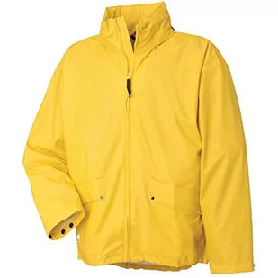 Helly Hansen Voss wodoodporna kurtka przeciwdeszczowa, żółty 70180_310-M - Kurtki męskie - miniaturka - grafika 1