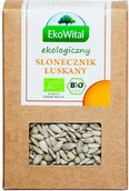 Ziarna i nasiona roślin strączkowych - EkoWital SŁONECZNIK ŁUSKANY BIO 180 g - 5908249970977 - miniaturka - grafika 1