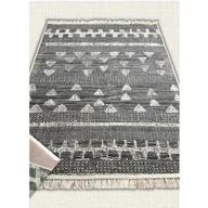 Dywany - Dywan elena grafitowo-różowy 120 x 180 cm - miniaturka - grafika 1