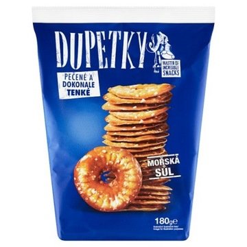 Dupetky Paka talarki z solą morską 180g