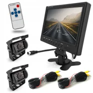 Monitor 9" 2 kamery cofania bez linii Bus Ir