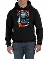 Bluzy męskie - BLUZA Z KAPTUREM METALLICA PREZENT METAL JAKOŚĆ BAWEŁNA XXL 3075 - miniaturka - grafika 1