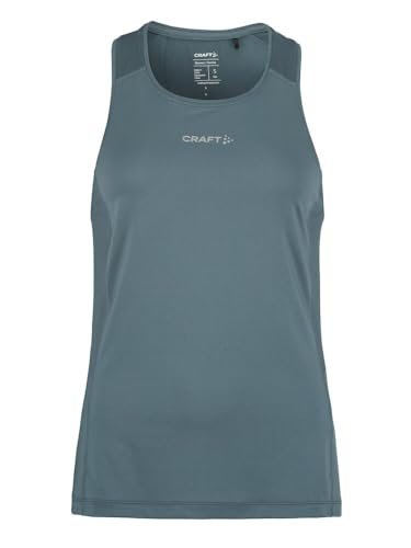 Craft ADV Essence Singlet 2 Orion – funkcjonalny damski tank top M bez rękawów – koszulka sportowa z siateczki z recyklingu do fitnessu, treningu i stroju sportowego