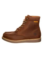 Botki damskie - Timberland Skórzane botki "Newmarket II" w kolorze jasnobrązowym - miniaturka - grafika 1