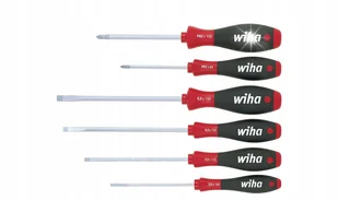 Wiha 07152 Wkrętaki Płaski Phillips 6-cz. - Śrubokręty - miniaturka - grafika 1