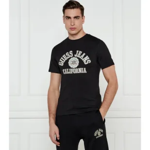 Guess Jeans T-shirt Slim Fit - Koszulki męskie - miniaturka - grafika 1