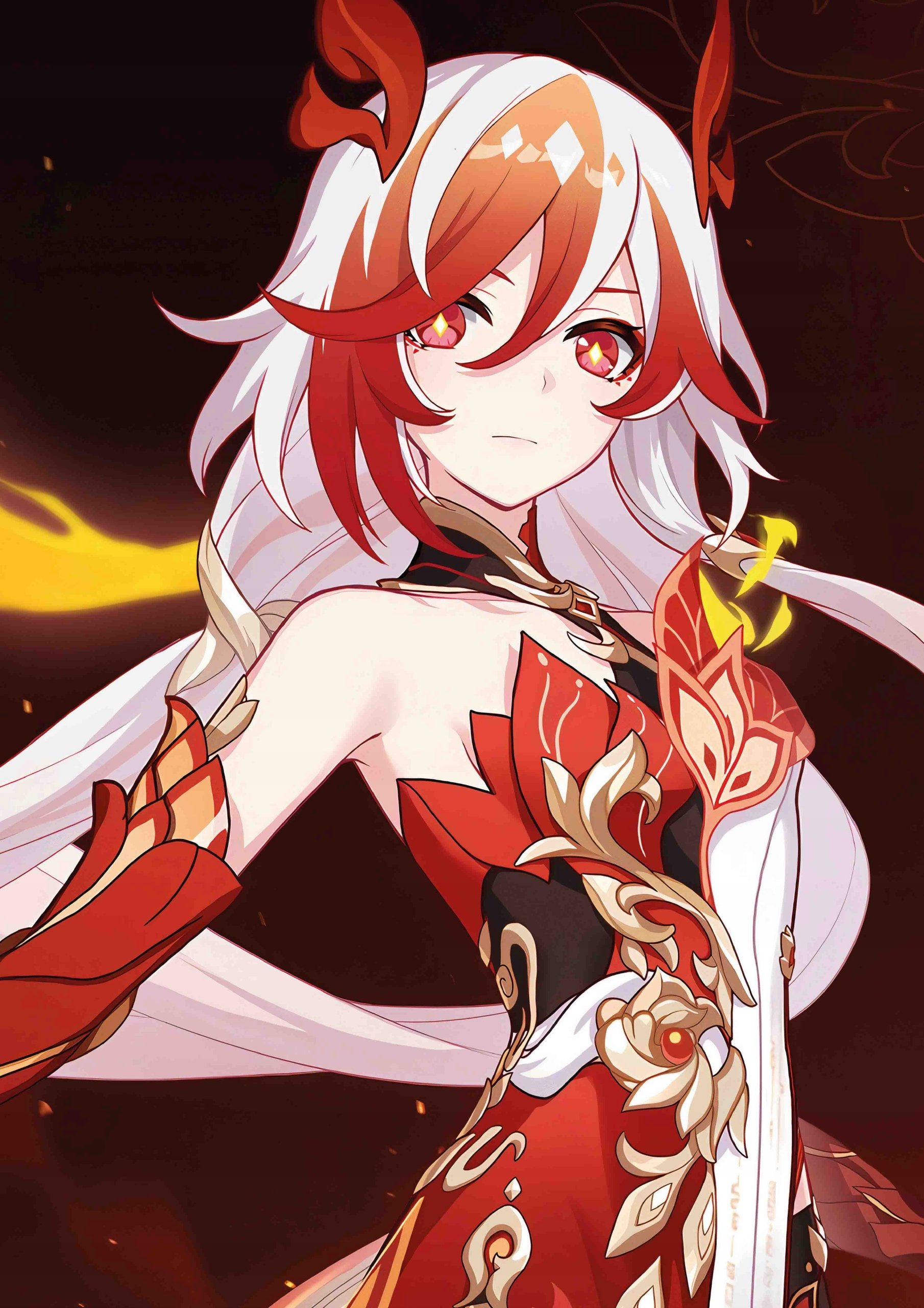 Plakat A3 Honkai Impact Anime Gra Fu Hua