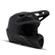 Kaski motocyklowe - Kask Cross FOX V3 Matowy CzarnyS - miniaturka - grafika 1
