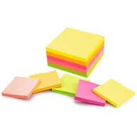 Notesy i bloczki - TAURUS Notes samoprzylepny 76X76 neon 400k - miniaturka - grafika 1