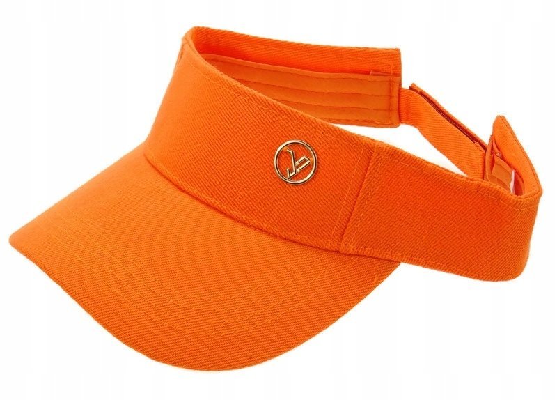 Daszek przeciwsłoneczny sportowy litera V orange