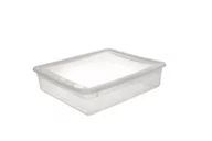 Pudła i pojemniki do przechowywania - OKT, Basixx, Pojemnik z pokrywą, transparentny, 9 l - miniaturka - grafika 1
