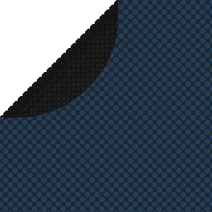 vidaXL Pływająca folia solarna z PE na basen, 210 cm, czarno-niebieska - Akcesoria do basenów - miniaturka - grafika 1