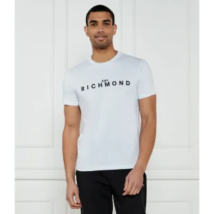 John Richmond T-shirt HELVEK Regular Fit - Koszulki męskie - miniaturka - grafika 1