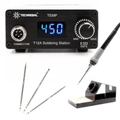 Lutownice - Stacja Lutownicza Techrebal T12 Zestaw Grotów - miniaturka - grafika 1