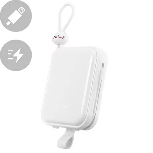 Joyroom JR-L008 10000 mAh Biały - Powerbanki - miniaturka - grafika 1