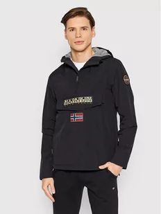 Napapijri Kurtka anorak Rainforest M Sum 3 NP0A4G7D Czarny Regular Fit - Kurtki męskie - miniaturka - grafika 1