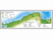 Mapy i plansze edukacyjne - Wybrzeże Bałtyku. Mapa ścienna 1:400 000 - miniaturka - grafika 1