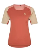 Koszulki i topy damskie - Ziener NESTONIA damska koszulka rowerowa, rower górski, rower wyścigowy, oddychająca, szybkoschnąca, elastyczna, z krótkim rękawem, kasztan, rozmiar 34 - miniaturka - grafika 1