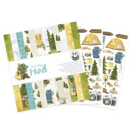 Scrapbooking - P13, Bloczek papierów, Hit the road, 12x12" - miniaturka - grafika 1