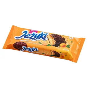 Jeżyki Pomarańczowe Herbatniki W Czekoladzie Deserowej 140G - Ciastka - miniaturka - grafika 1