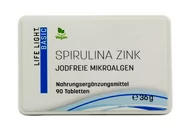 Witaminy i minerały - Life Light SPIRULINA CYNK 90 TABLETEK MIKROALGI BEZ JODU 569 LLF - miniaturka - grafika 1