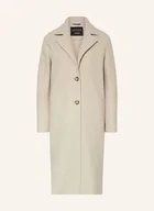 Płaszcze damskie - Icons Cinzia Rocca Płaszcz Wełniany beige - miniaturka - grafika 1