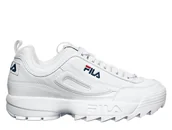 Buty sportowe damskie - Fila Disruptor Low 1010302.01FG biały - miniaturka - grafika 1