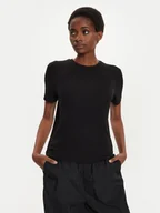 Koszulki i topy damskie - JDY T-Shirt Como 15328940 Czarny Regular Fit - miniaturka - grafika 1