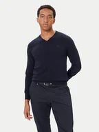 Swetry męskie - Guess Sweter M5YR27 Z0122 Granatowy Slim Fit - miniaturka - grafika 1