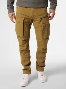 G-Star RAW - Bojówki męskie  Rovic, zielony|brązowy - Spodnie męskie - miniaturka - grafika 1