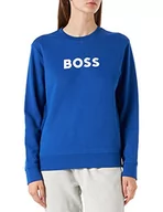Bluzy damskie - BOSS Bluza damska, Open Blue, M - miniaturka - grafika 1