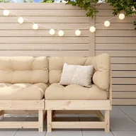 Sofy ogrodowe - vidaXL Ogrodowa vidaXL Sofa narożna, lite drewno sosnowe - miniaturka - grafika 1
