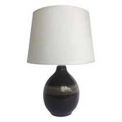 Ideus Lampa nocna ROMA W Czarny 03206 - Lampy stojące - miniaturka - grafika 1