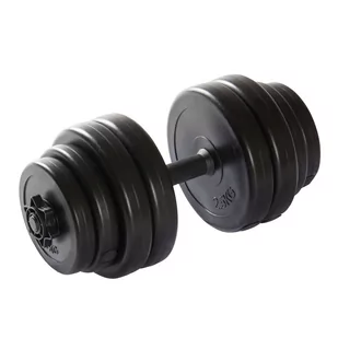 Regulowalny hantel - Winyl - 15 kg - Hantle i ciężarki - miniaturka - grafika 1